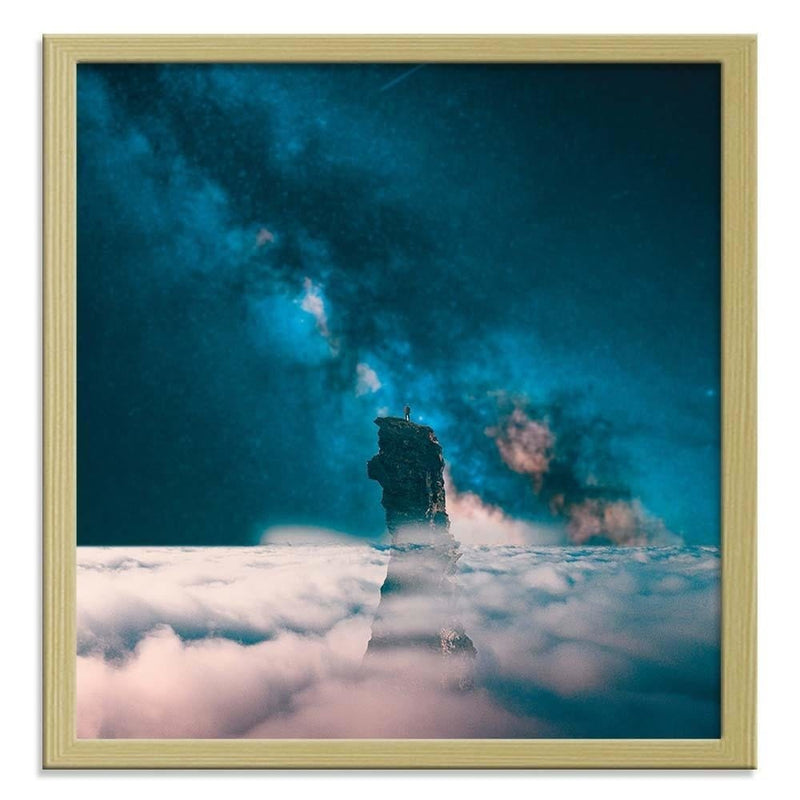 Glezna bēšā rāmī - Night In The Clouds  Home Trends DECO