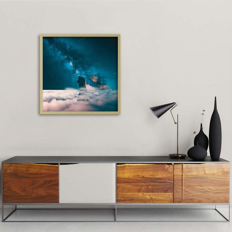 Glezna bēšā rāmī - Night In The Clouds  Home Trends DECO