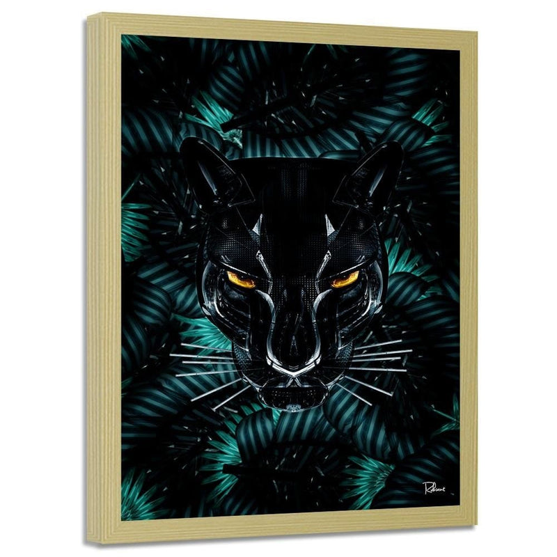 Glezna bēšā rāmī - Panther Modern Black  Home Trends DECO