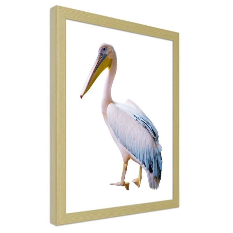 Glezna bēšā rāmī - Pelican  Home Trends DECO