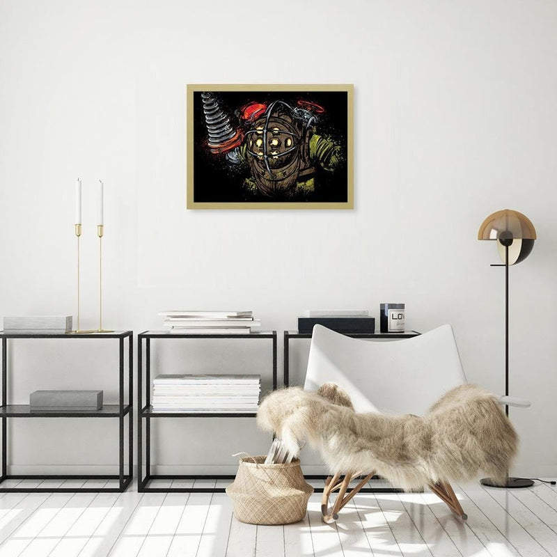 Glezna bēšā rāmī - Pop Culture  Home Trends DECO