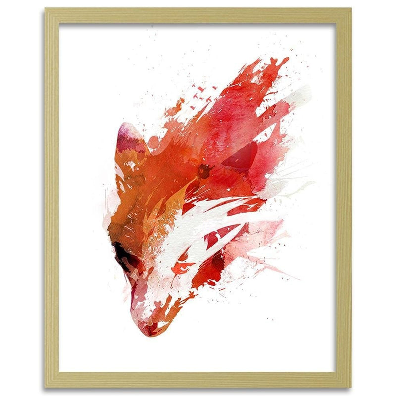 Glezna bēšā rāmī - Red Wolf  Home Trends DECO