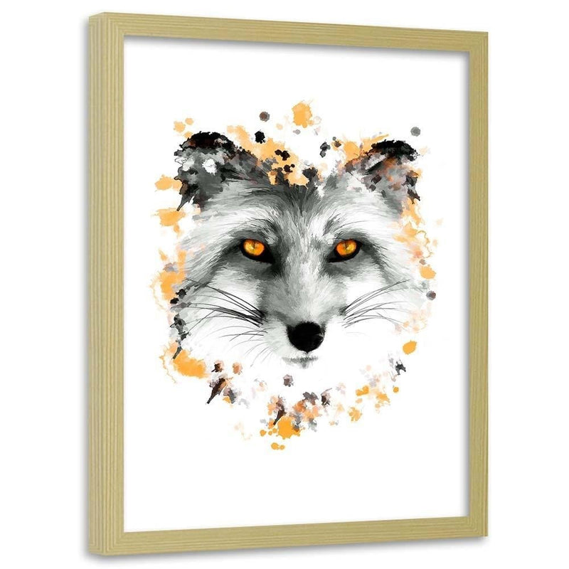 Glezna bēšā rāmī - The Fox  Home Trends DECO