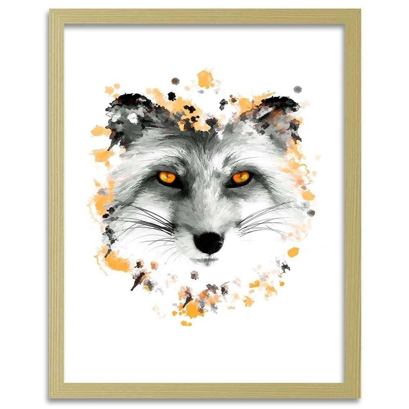 Glezna bēšā rāmī - The Fox  Home Trends DECO