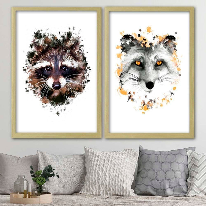 Glezna bēšā rāmī - The Fox  Home Trends DECO