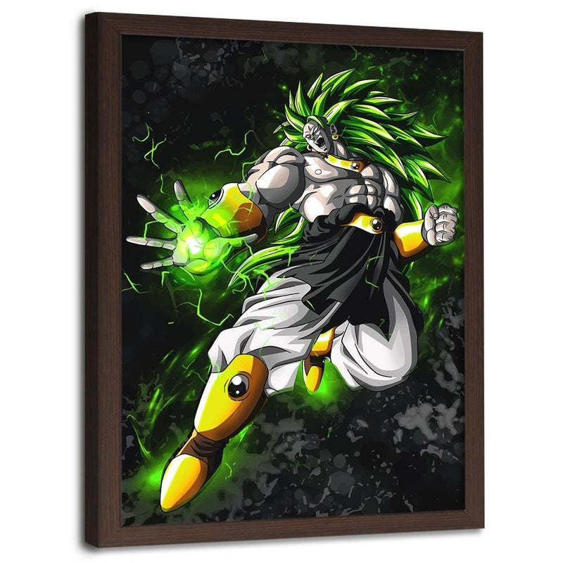 Glezna brūnā rāmī - Dragon Ball 4  Home Trends DECO