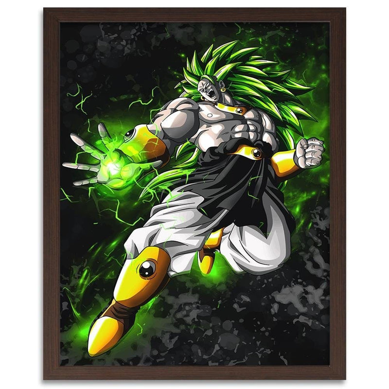 Glezna brūnā rāmī - Dragon Ball 4  Home Trends DECO