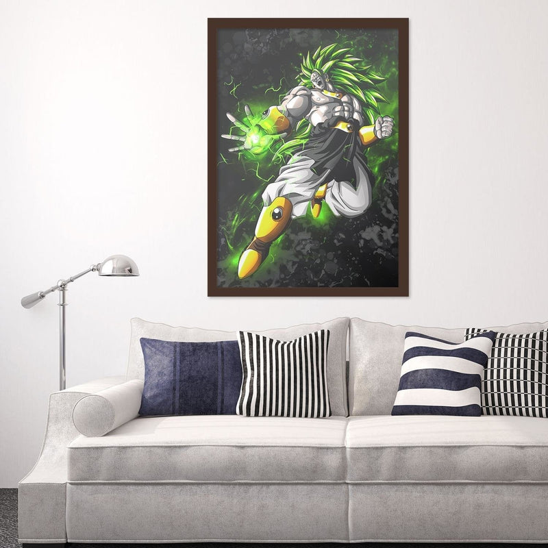 Glezna brūnā rāmī - Dragon Ball 4  Home Trends DECO