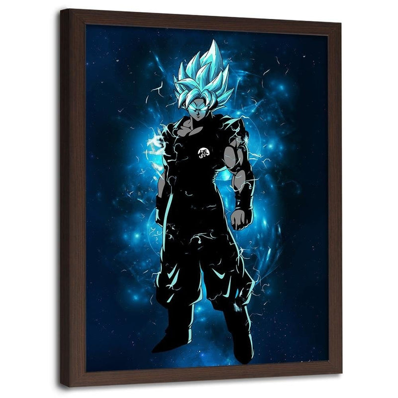 Glezna brūnā rāmī - Dragon Ball 6  Home Trends DECO