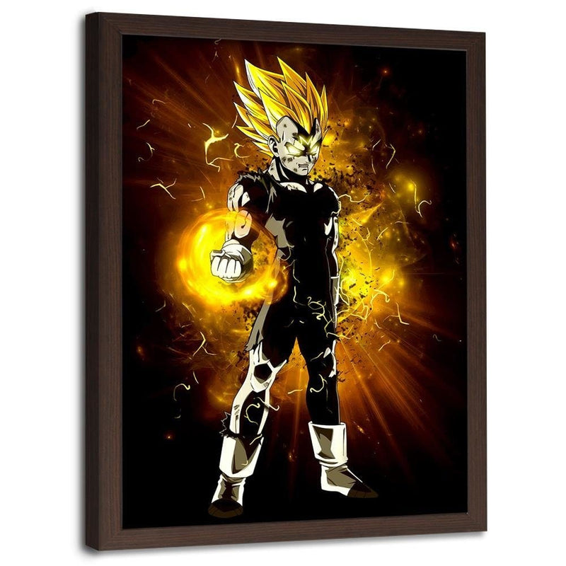 Glezna brūnā rāmī - Dragon Ball  Home Trends DECO