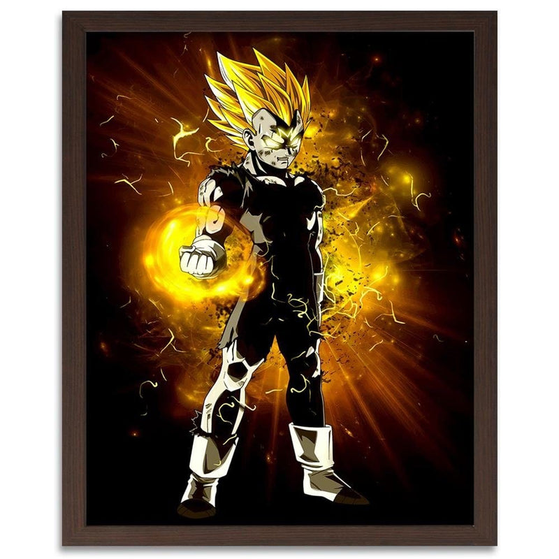 Glezna brūnā rāmī - Dragon Ball  Home Trends DECO