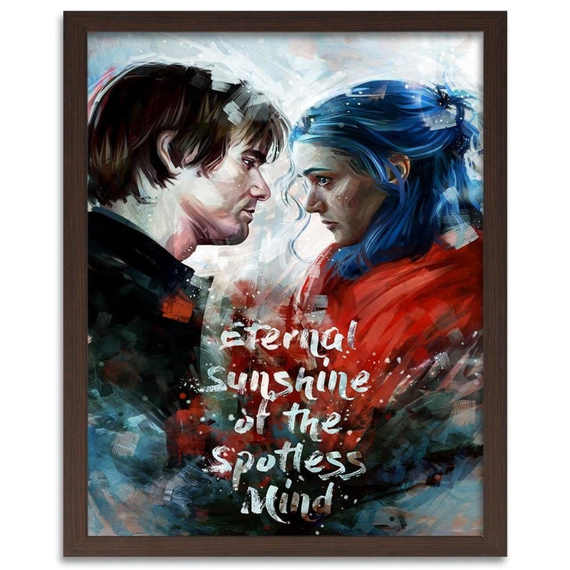 Glezna brūnā rāmī - Eternal Sunshine Of The Spotless Mind  Home Trends DECO