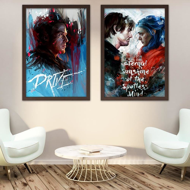 Glezna brūnā rāmī - Eternal Sunshine Of The Spotless Mind  Home Trends DECO