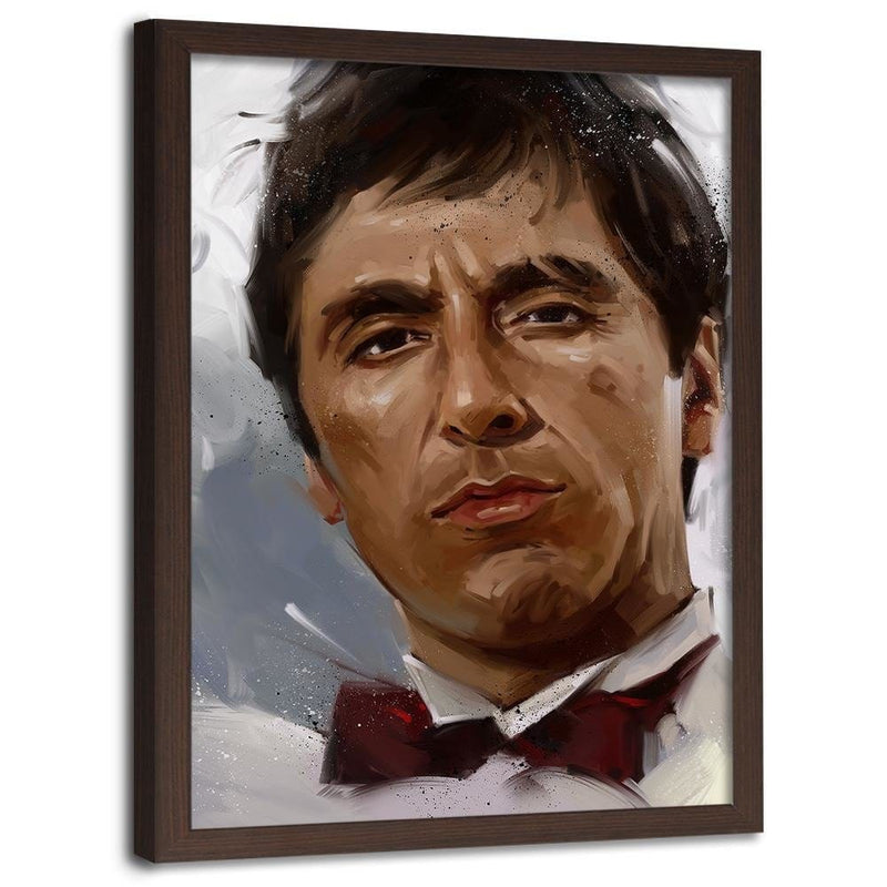 Glezna brūnā rāmī - Film Scarface  Home Trends DECO