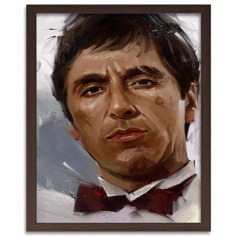 Glezna brūnā rāmī - Film Scarface  Home Trends DECO