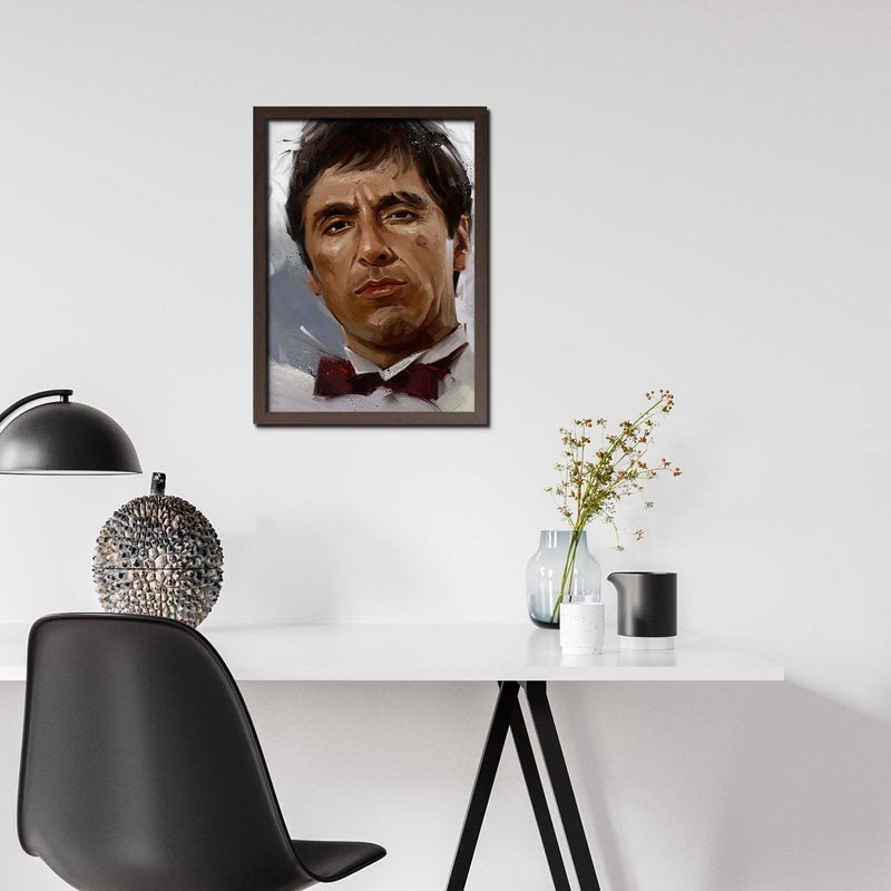 Glezna brūnā rāmī - Film Scarface  Home Trends DECO