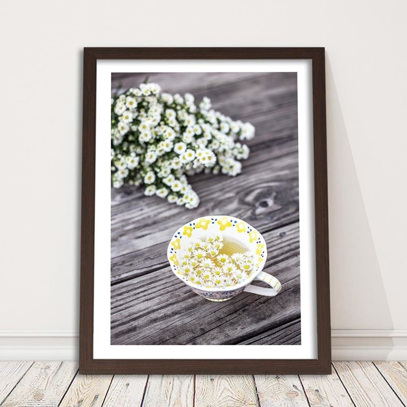 Glezna brūnā rāmī - Infusion Of Chamomile  Home Trends DECO