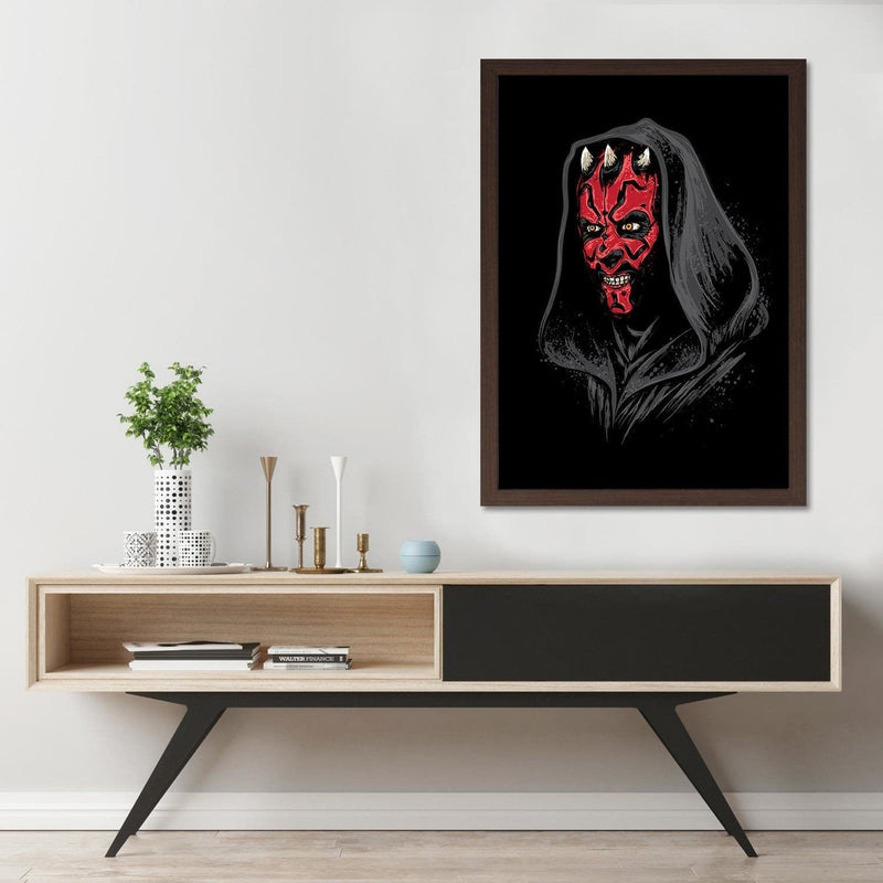 Glezna brūnā rāmī - Lord Assassin Red  Home Trends DECO