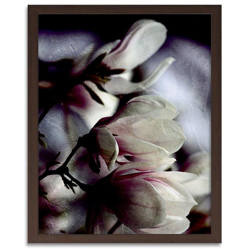 Glezna brūnā rāmī - Magnolia Buds  Home Trends DECO