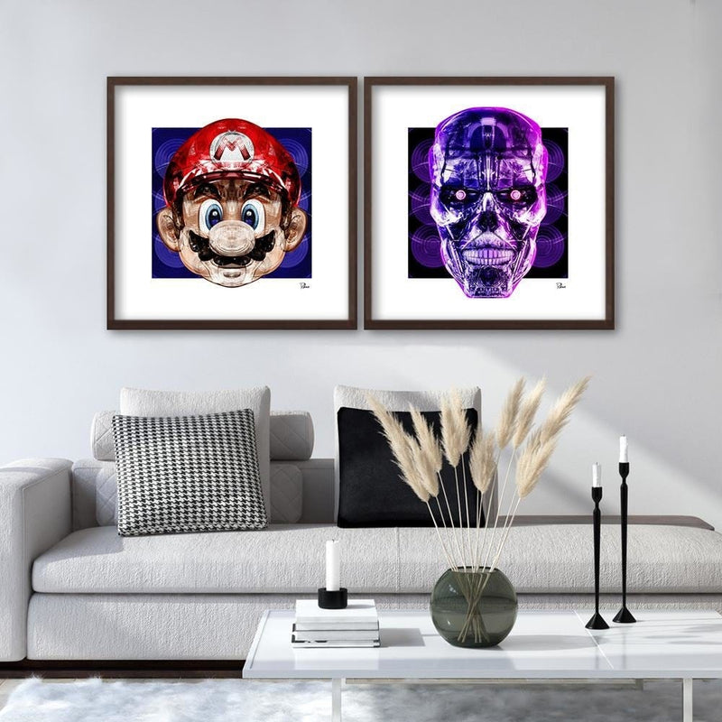 Glezna brūnā rāmī - Mario  Home Trends DECO