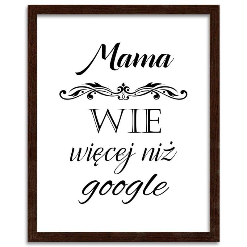 Glezna brūnā rāmī - Mom knows more than Google.  Home Trends DECO