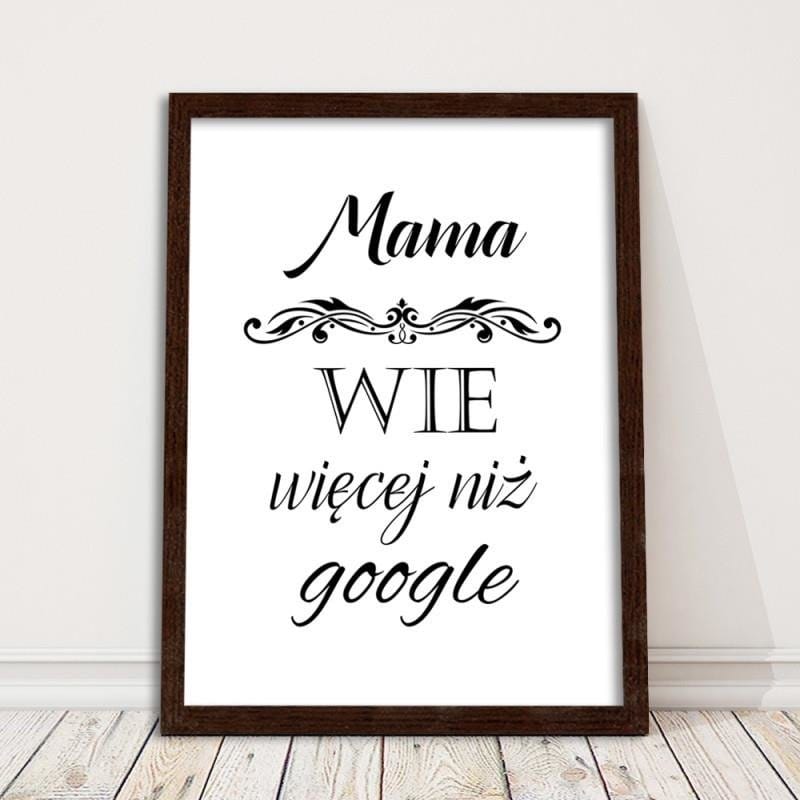 Glezna brūnā rāmī - Mom knows more than Google.  Home Trends DECO