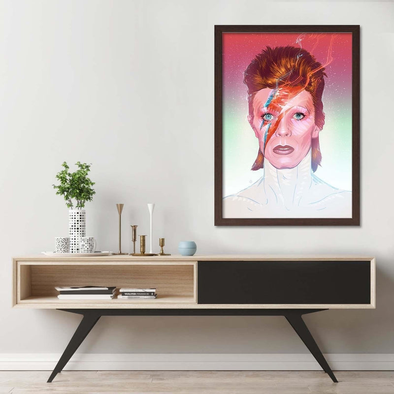 Glezna brūnā rāmī - Music Legend Decor  Home Trends DECO