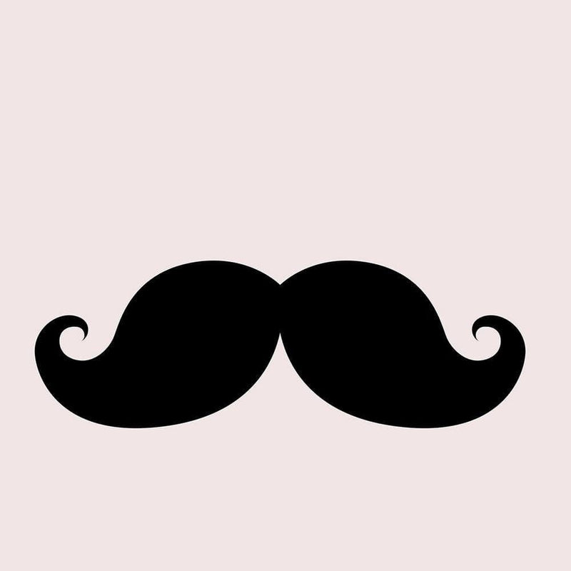 Glezna brūnā rāmī - Mustache  Home Trends DECO