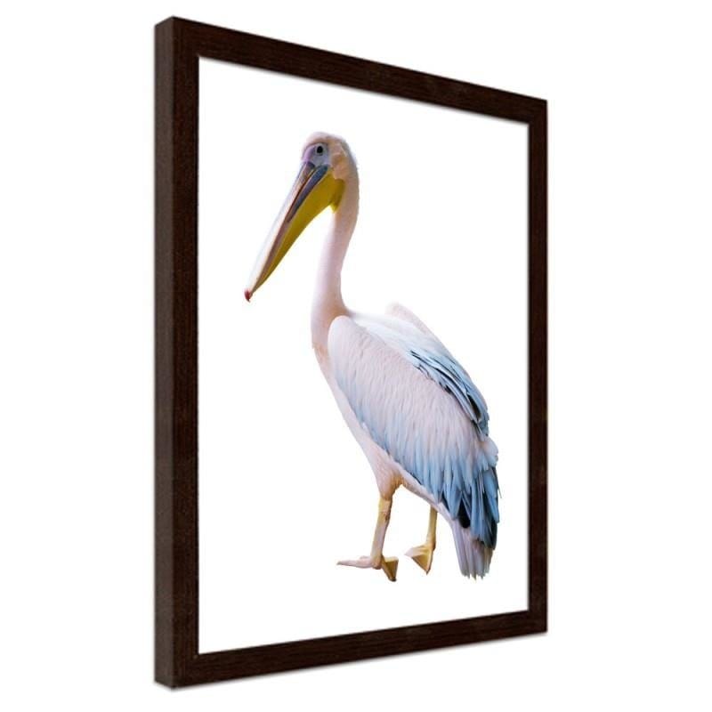 Glezna brūnā rāmī - Pelican  Home Trends DECO