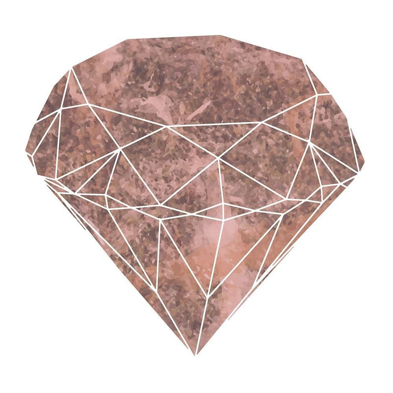 Glezna brūnā rāmī - Pink Diamond  Home Trends DECO