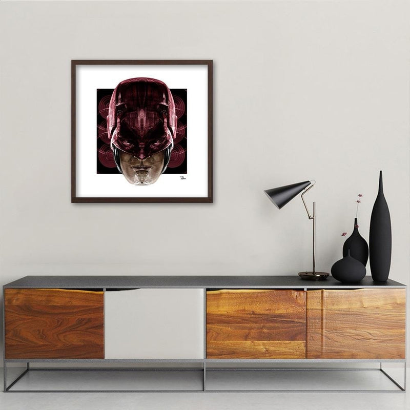 Glezna brūnā rāmī - Red Hero  Home Trends DECO