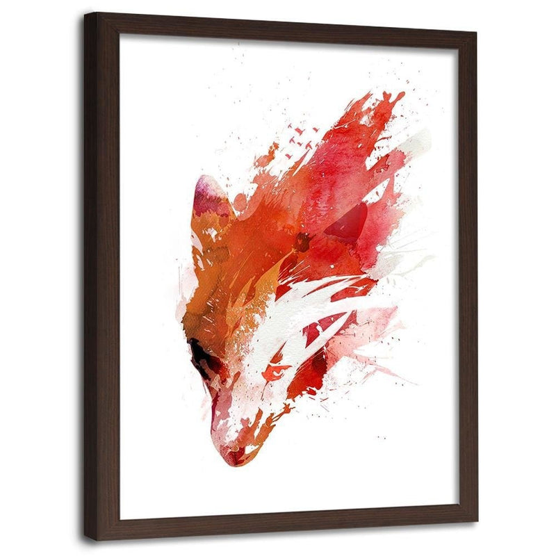 Glezna brūnā rāmī - Red Wolf  Home Trends DECO