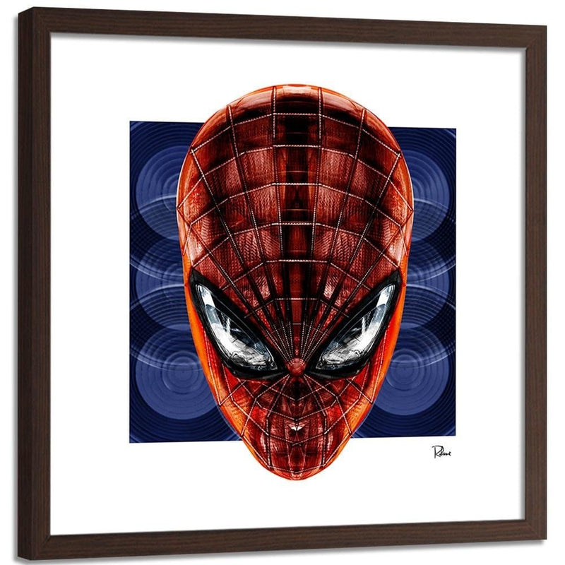 Glezna brūnā rāmī - Spider Man  Home Trends DECO