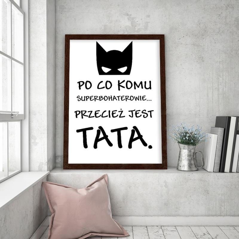 Glezna brūnā rāmī - Why would anyone want superheroes  Home Trends DECO