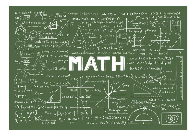 Fototapetes - Matemātiskās formulas